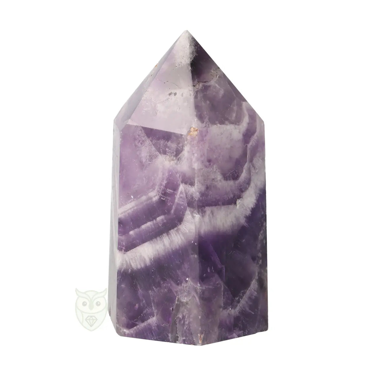 Chevron amethist punt nr. 9 - 153 gram | Edelsteen punt