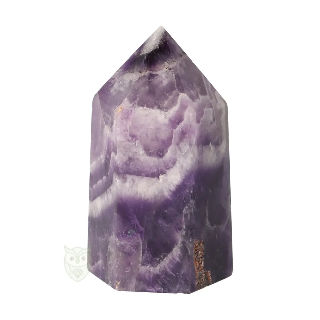 Chevron amethist punt nr. 9 - 153 gram | Edelsteen punt