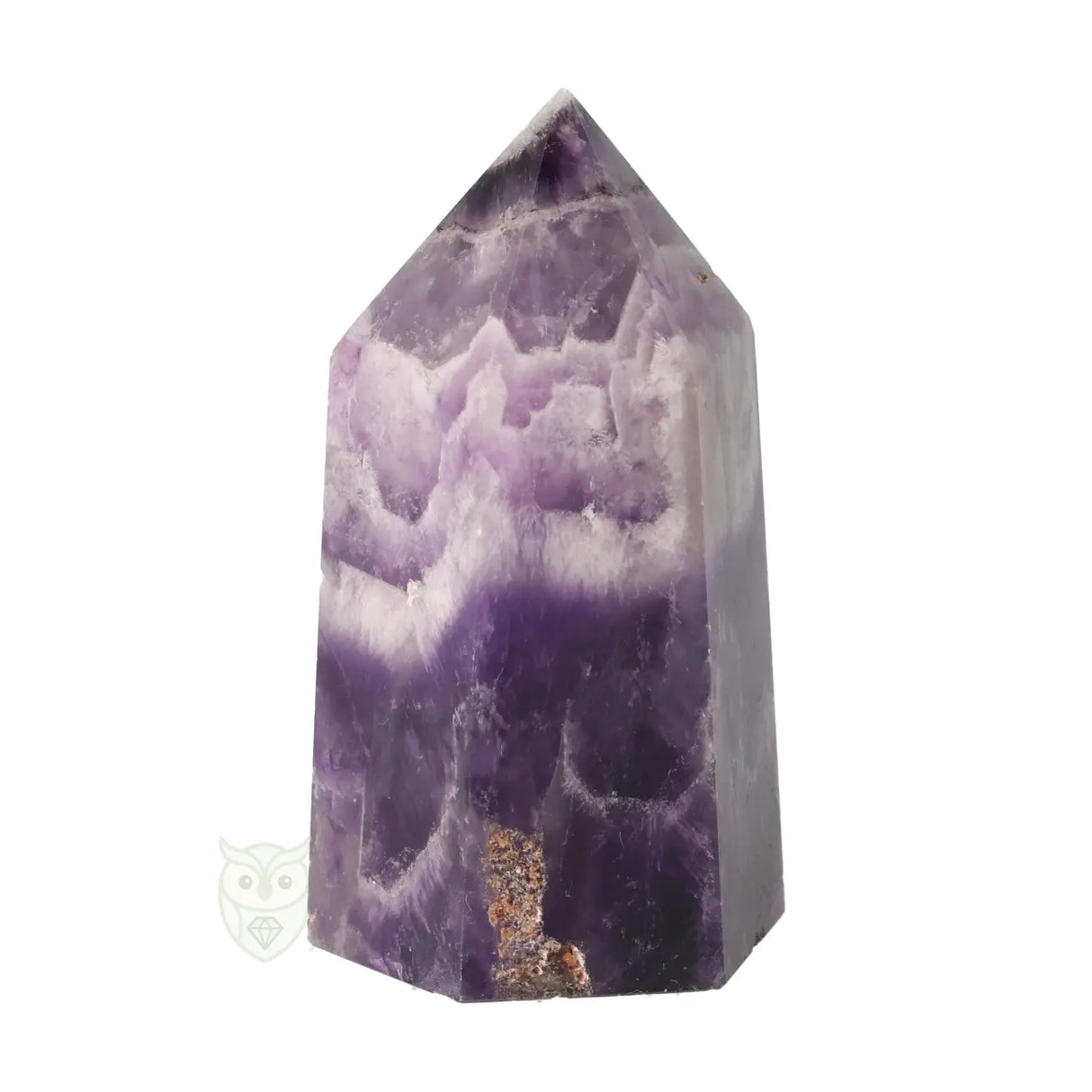 Chevron amethist punt nr. 9 - 153 gram | Edelsteen punt