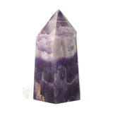 Chevron amethist punt nr. 9 - 153 gram | Edelsteen punt
