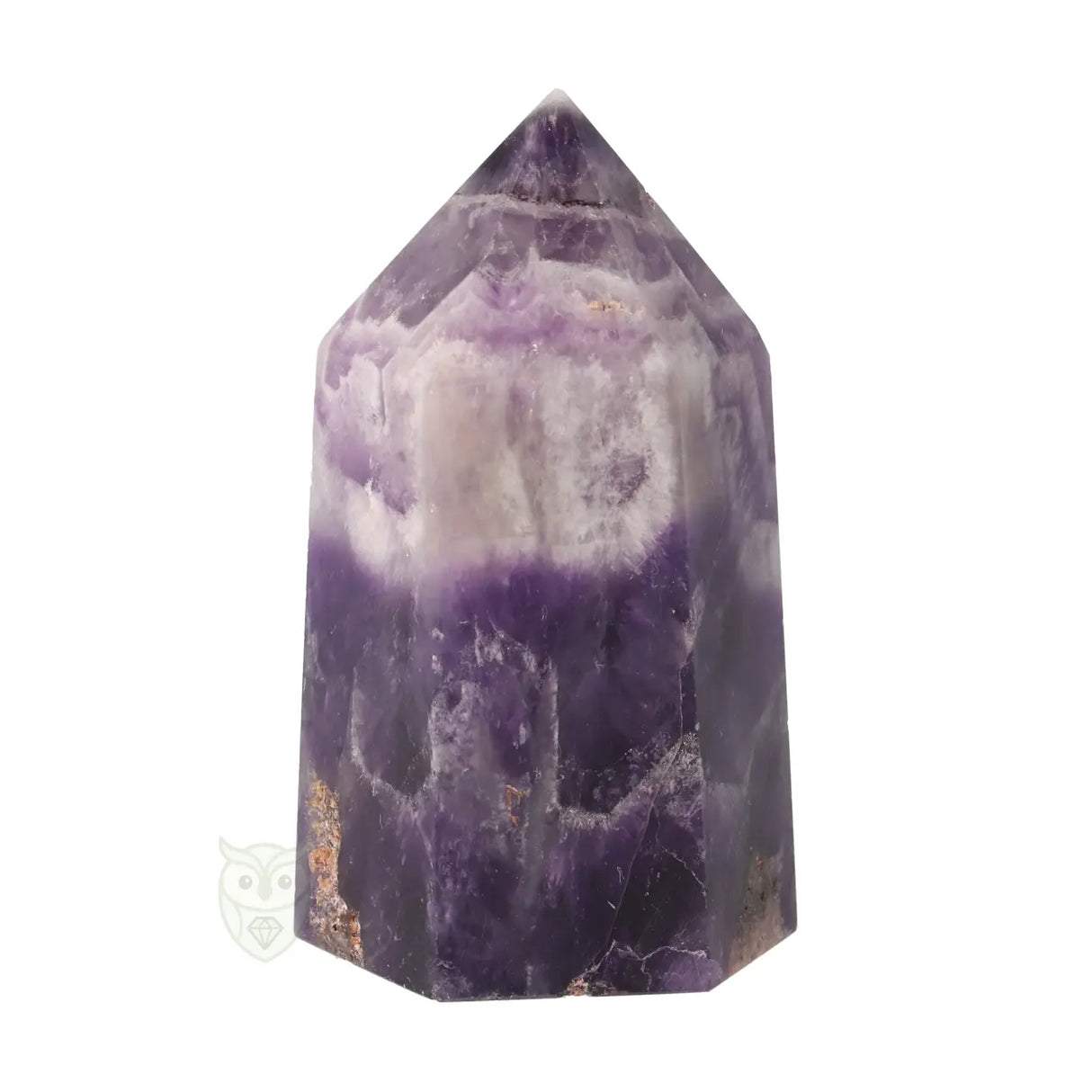 Chevron amethist punt nr. 9 - 153 gram | Edelsteen punt