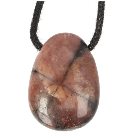 Chiastoliet ( Kruissteen ) hanger nr. 14 - 13 gram | Edelsteen sieraad