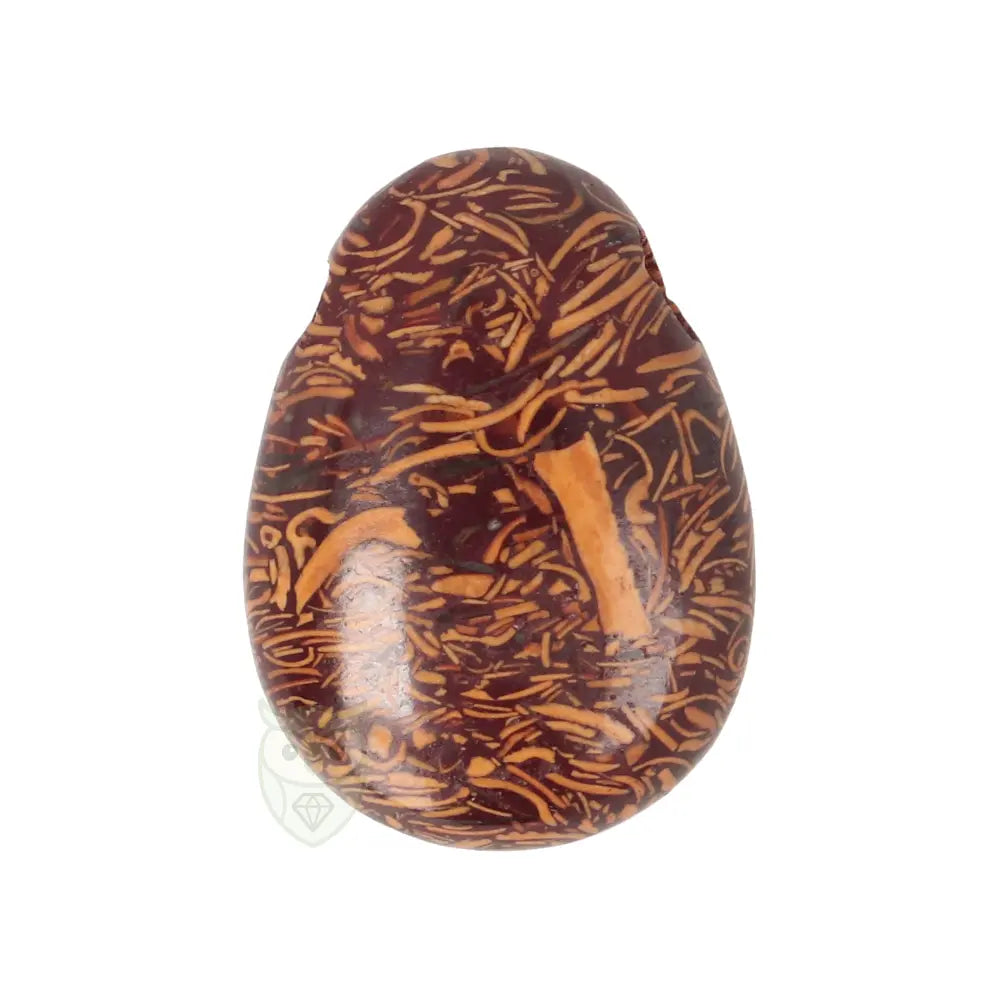 Coquina Jaspis hanger nr. 10 - 12 gram | Edelsteen sieraad