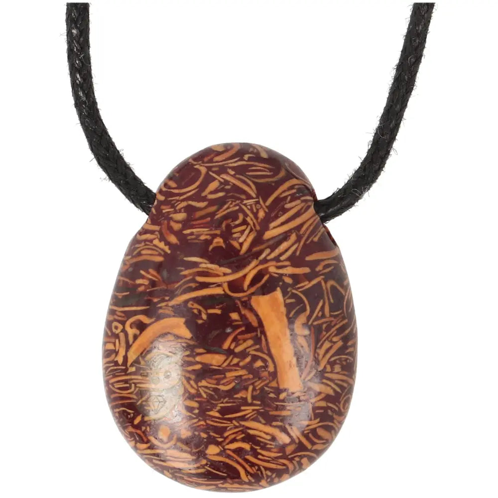 Coquina Jaspis hanger nr. 10 - 12 gram | Edelsteen sieraad