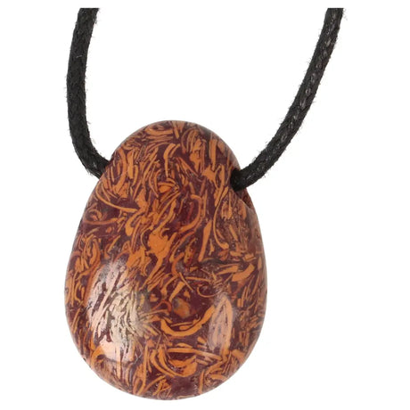 Coquina Jaspis hanger nr. 11 - 11 gram | Edelsteen sieraad