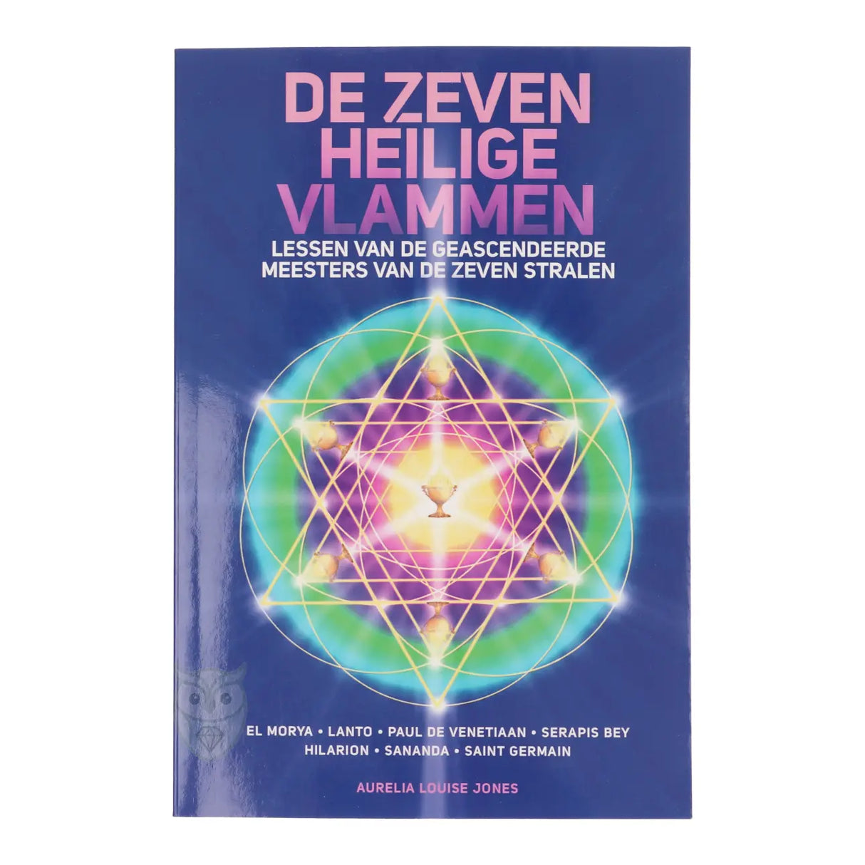 De Zeven Heilige Vlammen boek cover - Aurelia Louise Jones