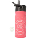 Dutchie drinkfles RVS met rietje 400ml Retulp – duurzame waterfles gerecycled staal BPA-vrij Nederlands design – Webshop Danielle Forrer