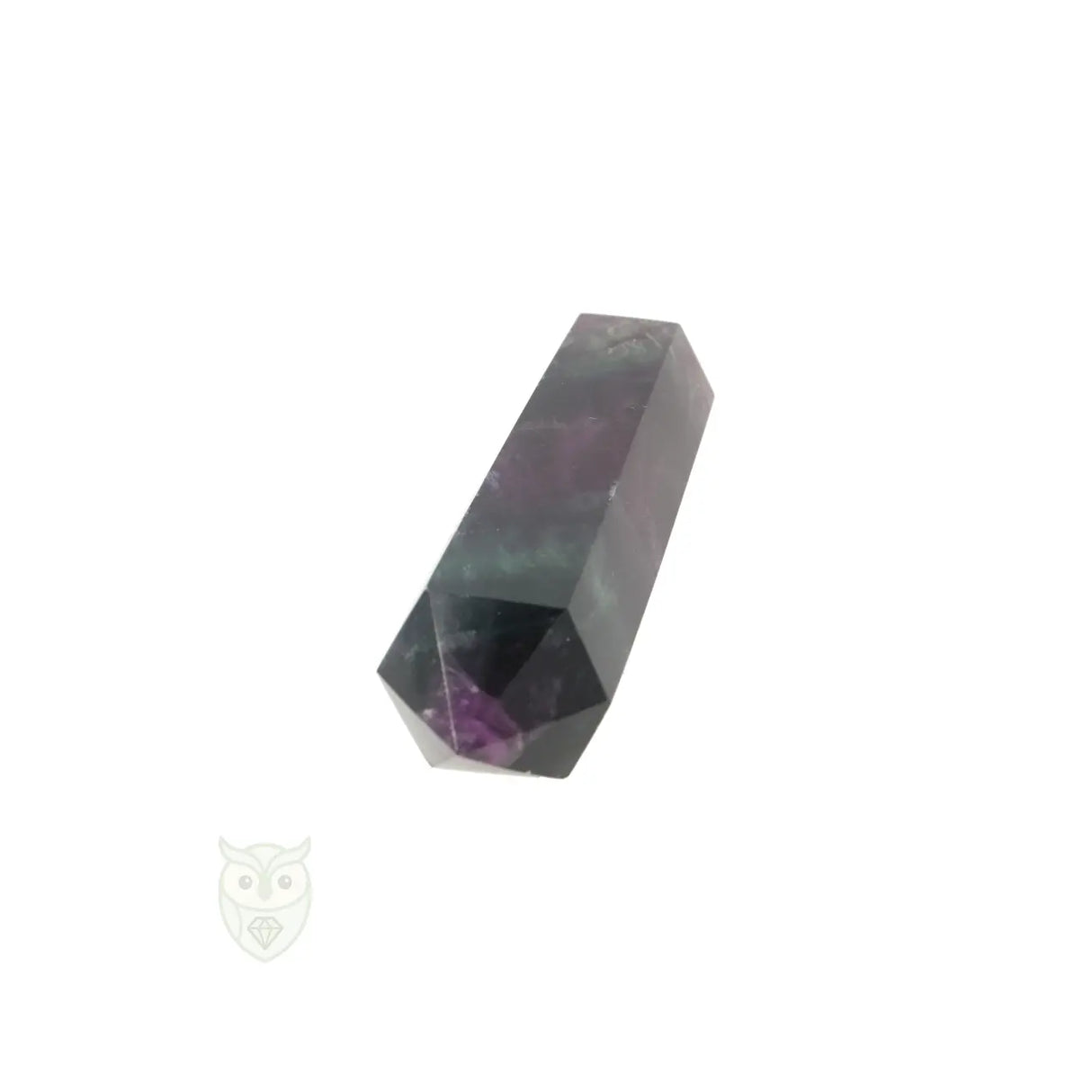 Fluoriet dubbeleinder nr. 16 - 128 gram | Edelsteen