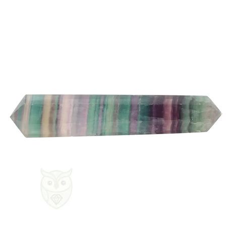 Fluoriet dubbeleinder nr. 17 - 110 gram | Edelsteen