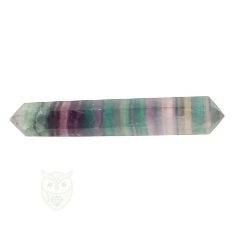 Fluoriet dubbeleinder nr. 17 - 110 gram | Edelsteen