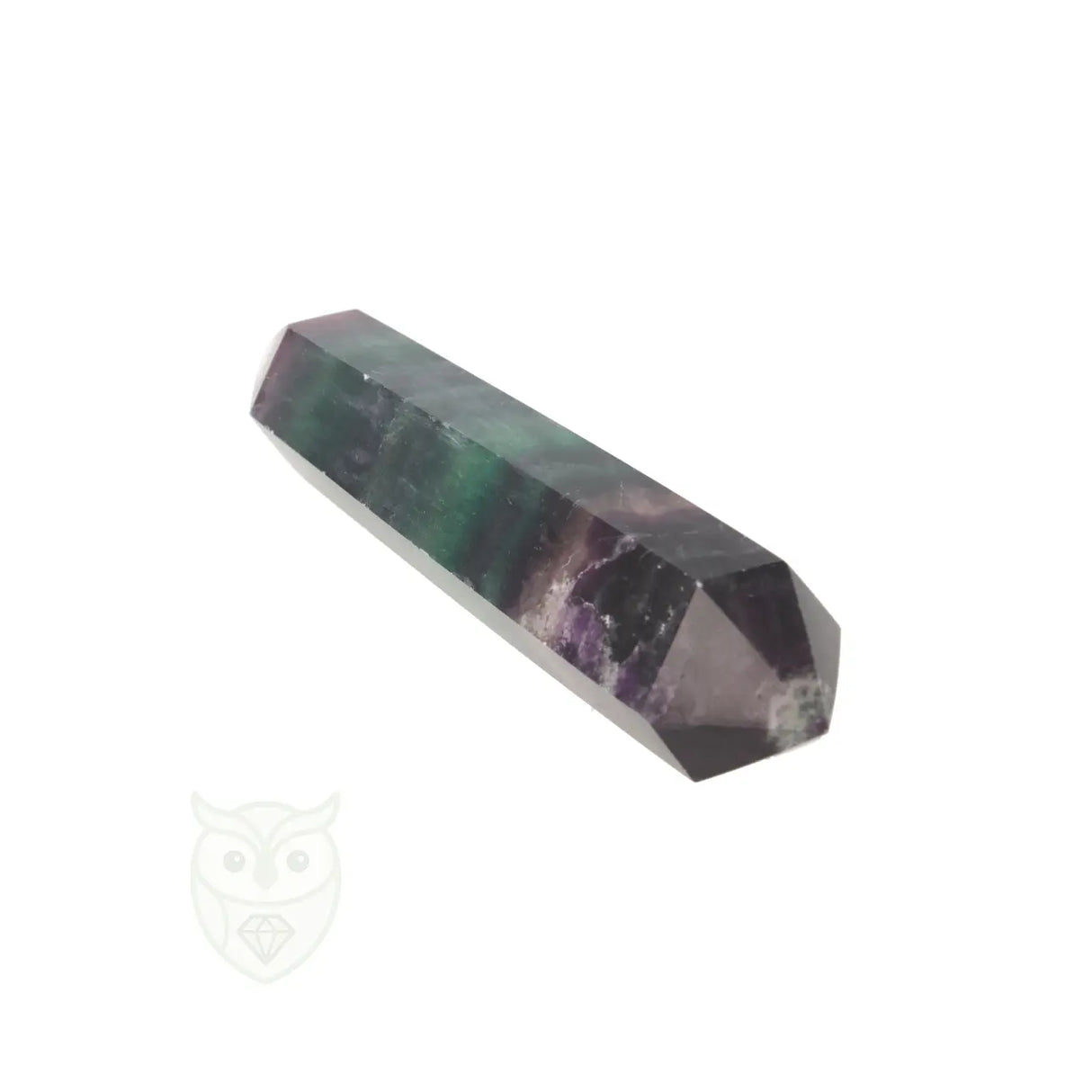 Fluoriet dubbeleinder nr. 24 - 190 gram | Edelsteen
