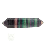 Fluoriet dubbeleinder nr. 24 - 190 gram | Edelsteen
