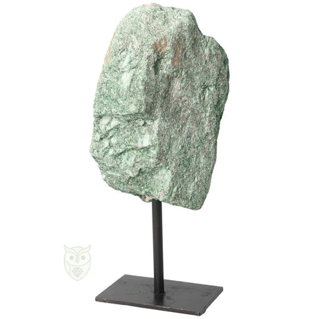 Fuchsiet ruw op metalen standaard nr. 11 - 739 gram | Edelsteen sculptuur
