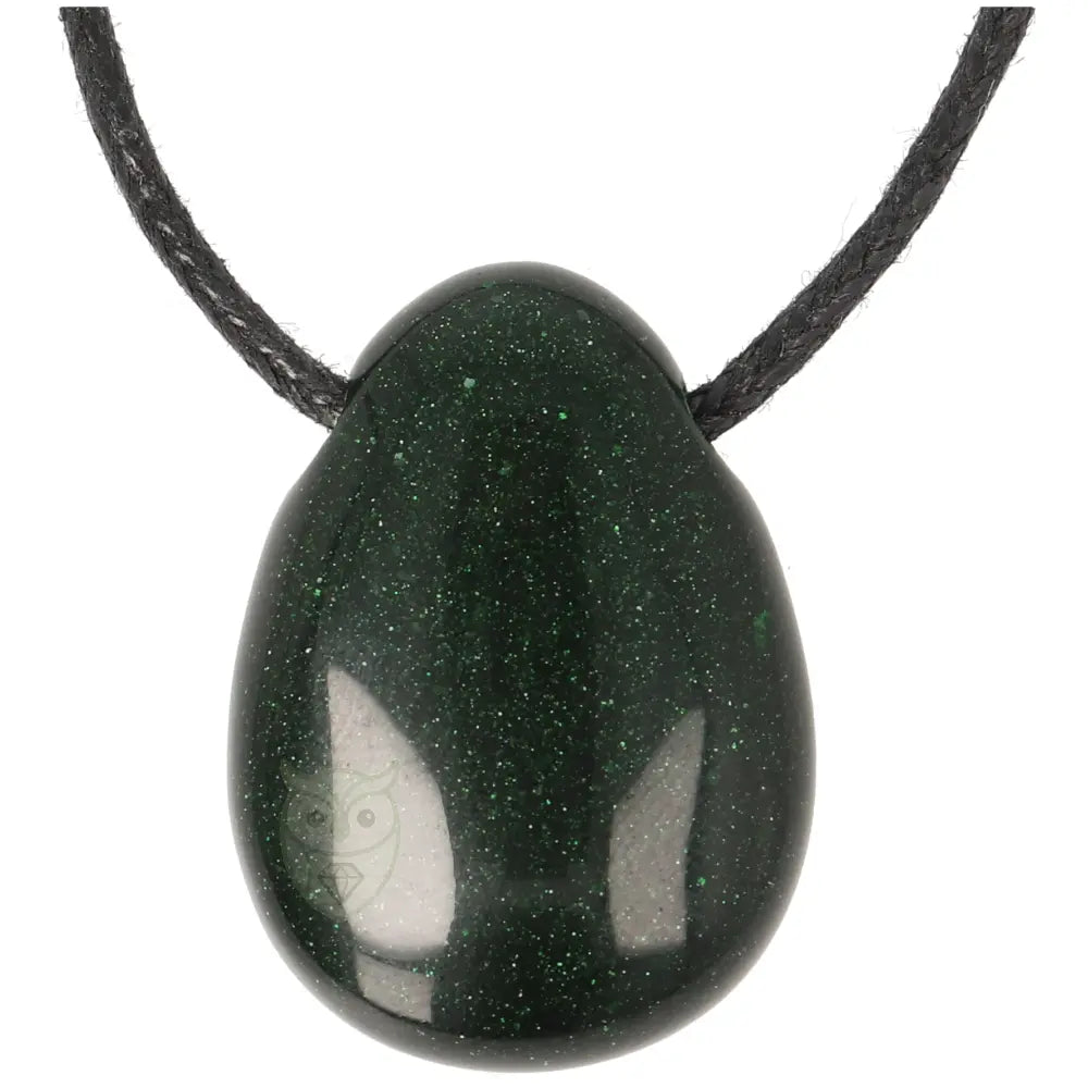 Goudsteen Groen hanger nr. 10 - 12 gram | Edelsteen sieraad