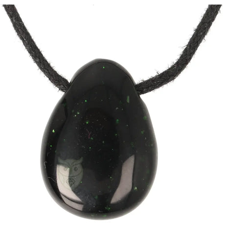 Goudsteen Groen hanger nr. 9 - 11 gram | Edelsteen sieraad