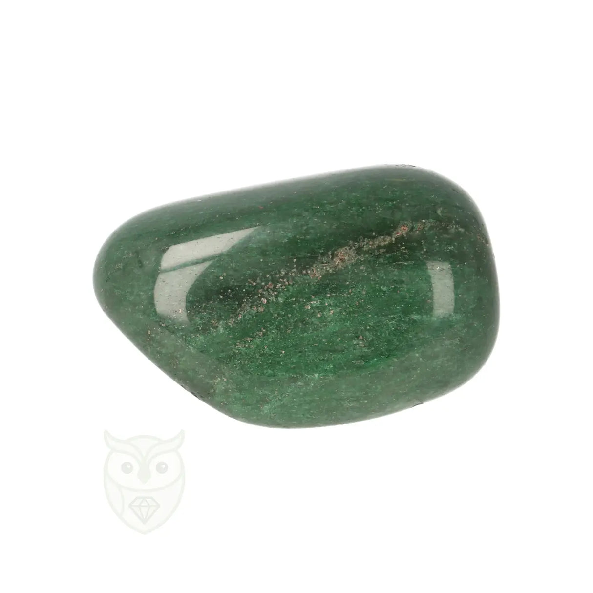 Grüner Aventurin-Kuschelstein Nr. 62