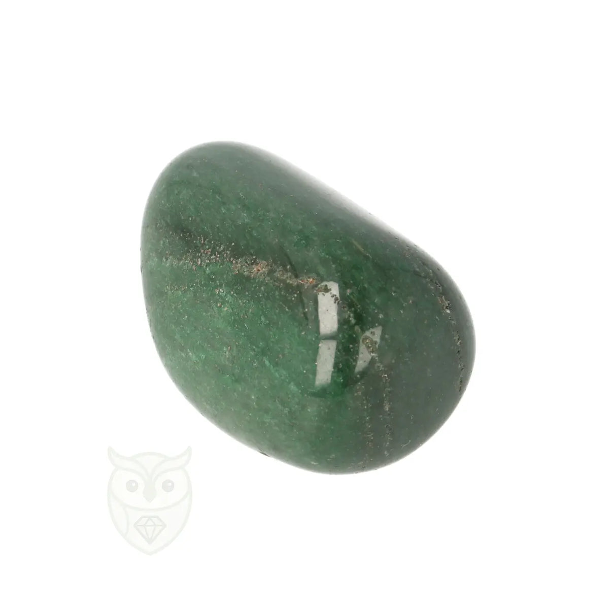 Grüner Aventurin-Kuschelstein Nr. 62