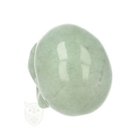 Groene aventurijn schedel nr. 18 – 99 gram | Edelsteen skull
