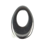 Hematiet -  ovale donut hanger | Edelsteen sieraad