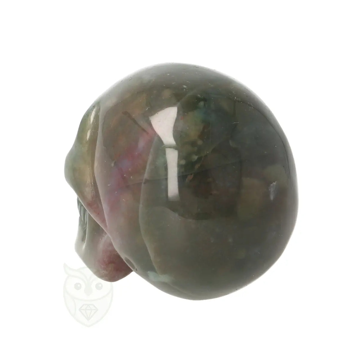 Indian agaat schedel nr. 20 – 98 gram | Edelsteen skull