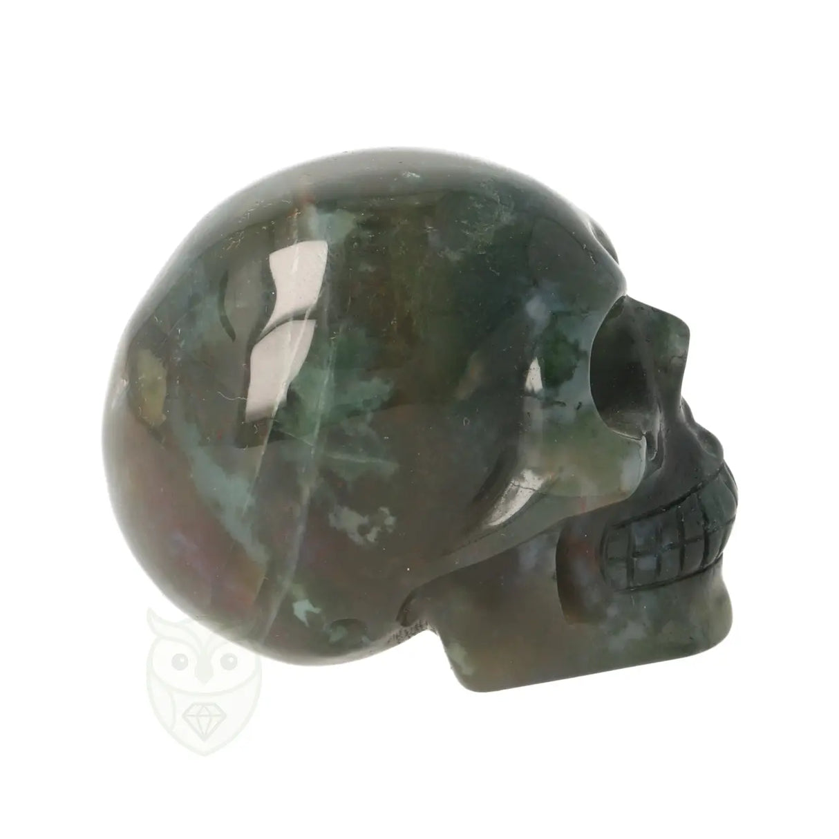 Indian agaat schedel nr. 20 – 98 gram | Edelsteen skull