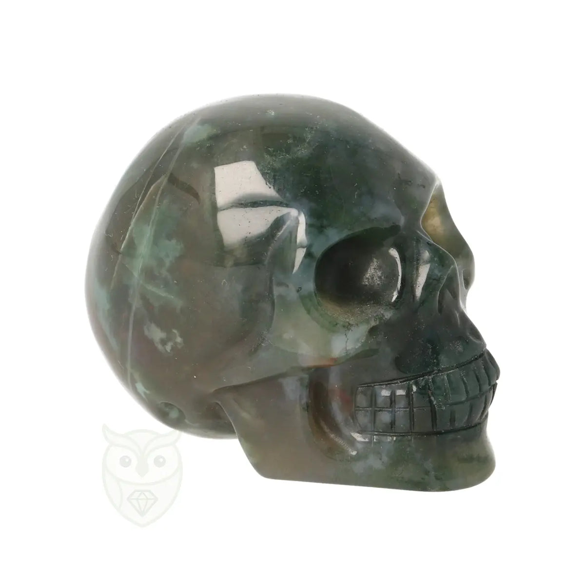 Indian agaat schedel nr. 20 – 98 gram | Edelsteen skull