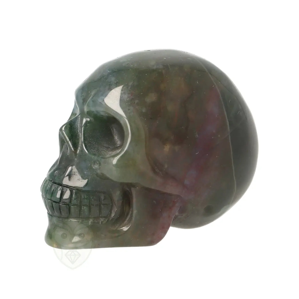 Indian agaat schedel nr. 20 – 98 gram | Edelsteen skull