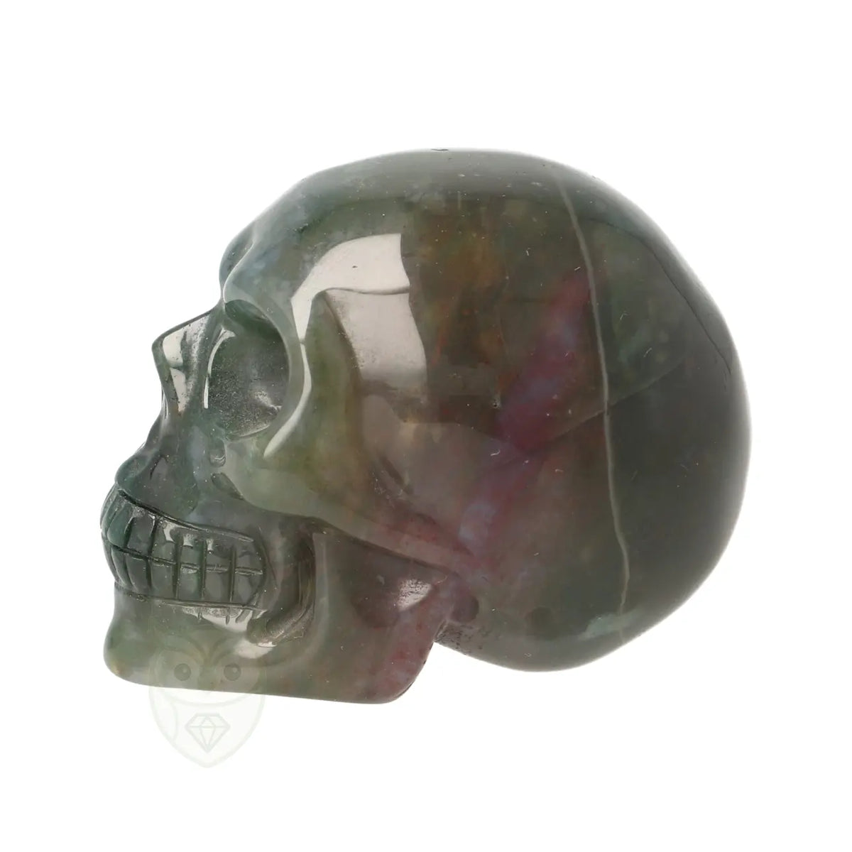 Indian agaat schedel nr. 20 – 98 gram | Edelsteen skull