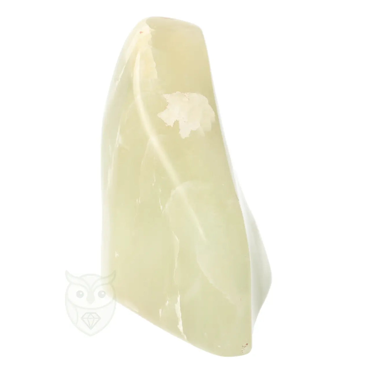 Jade serpentijn sculptuur nr. 24 - 342 gram | Edelsteen sculptuur