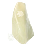 Jade serpentijn sculptuur nr. 24 - 342 gram | Edelsteen sculptuur