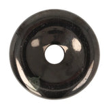 Jet ( Git - Gagaat ) donut (Pi-Stone) Nr 18 - Ø4 cm | Edelsteen sieraad