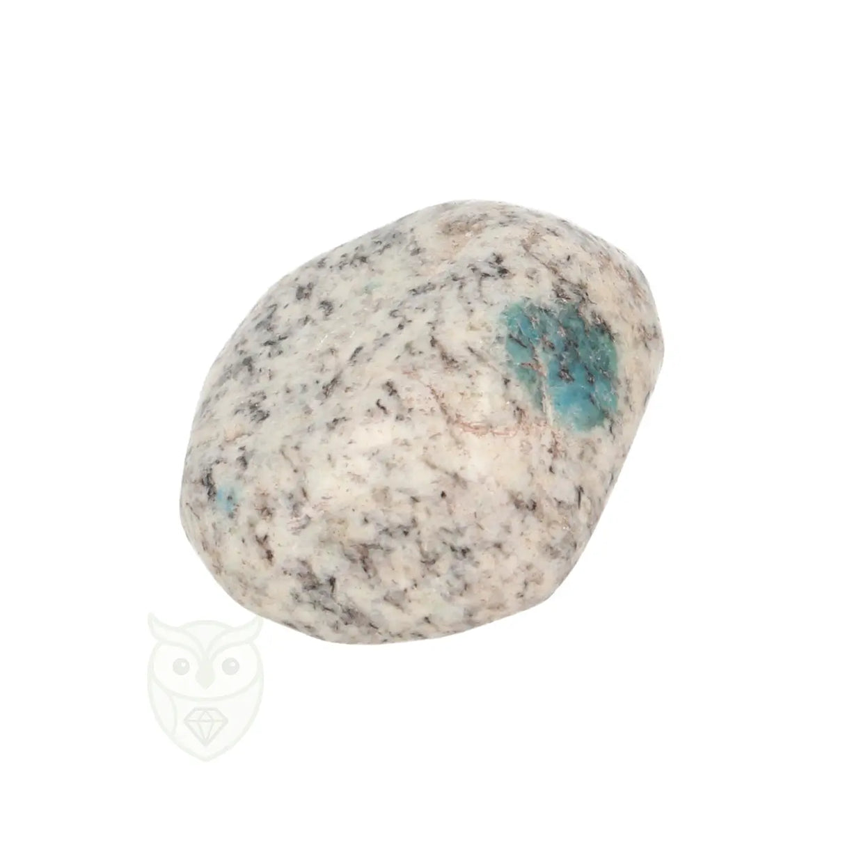 K2 (Kitaniet) trommelsteen nr. 15 - 19 gram | Edelsteen