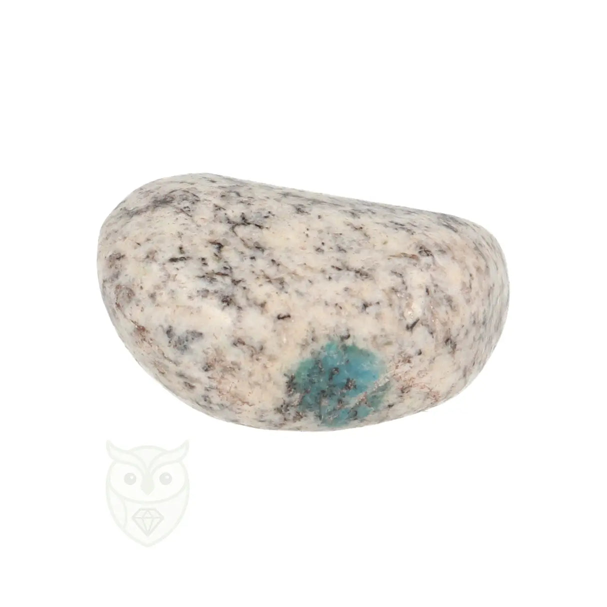 K2 (Kitaniet) trommelsteen nr. 15 - 19 gram | Edelsteen
