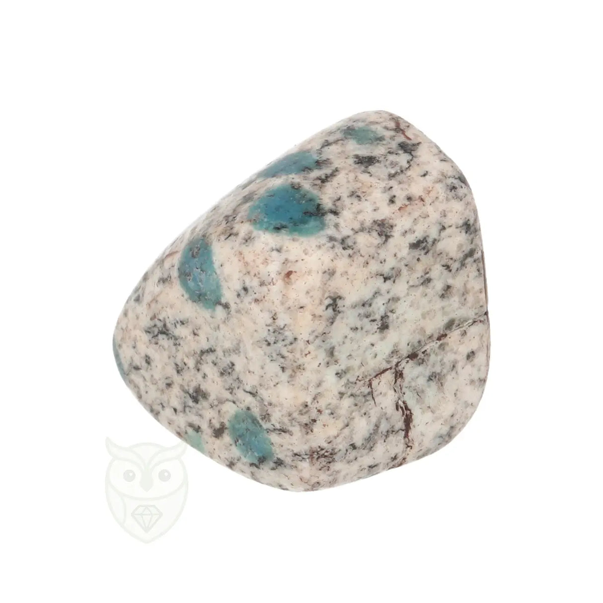 K2 (Kitaniet) trommelsteen nr. 57 - 26 gram | Edelsteen
