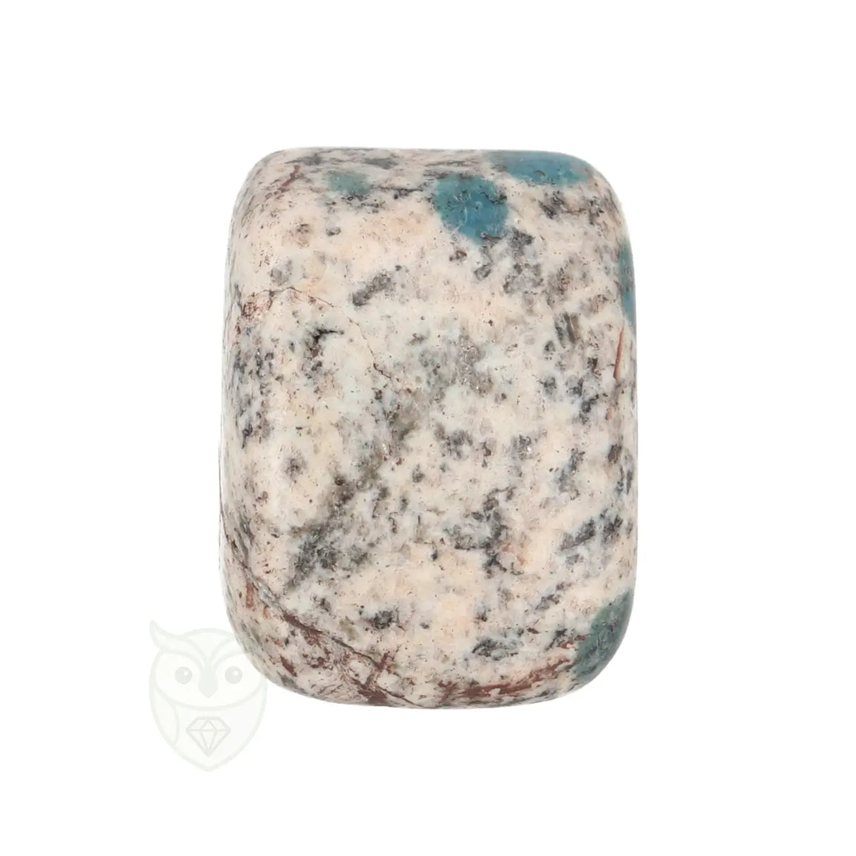 K2 (Kitaniet) trommelsteen nr. 57 - 26 gram | Edelsteen