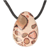 Kalkooliet - Leopardiet hanger nr. 8 - 10 gram | Edelsteen sieraad