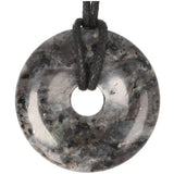 Larvikiet Pi-stone met karakteristieke labradorescentie