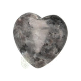 Larvikiet hart ± 3 cm nr. 5 - 15 gram | Edelsteen hart