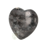 Larvikiet hart ± 3 cm nr. 5 - 15 gram | Edelsteen hart