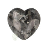 Larvikiet hart ± 3 cm nr. 7 - 16 gram | Edelsteen hart