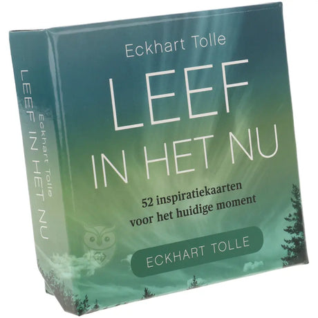 Leef in het Nu inspiratiekaarten van Eckhart Tolle kaartendeck