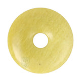 Lizardiet (Noorse Jade) donut hanger nr. 6 - Ø 4 cm | Edelsteen sieraad