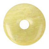 Lizardiet (Noorse Jade) donut hanger nr. 14 - Ø 4 cm | Edelsteen sieraad