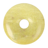 Lizardiet (Noorse Jade) donut hanger nr. 14 - Ø 4 cm | Edelsteen sieraad
