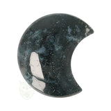 Mosagaat halve maan nr. 23 - 64 gram | Edelsteen