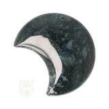 Mosagaat halve maan nr. 23 - 64 gram | Edelsteen