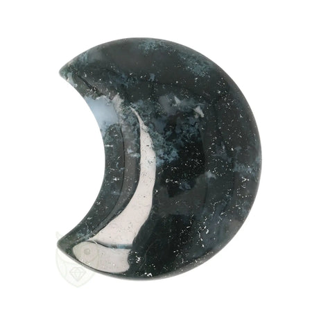 Mosagaat halve maan nr. 23 - 64 gram | Edelsteen