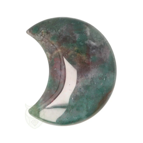 Mosagaat halve maan nr. 25 - 59 gram | Edelsteen