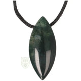 Mosagaat ovaal hanger nr. 29 - 11 gram | Edelsteen sieraad