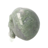 Mosagaat schedel nr. 265 - 909 gram | Edelsteen skull